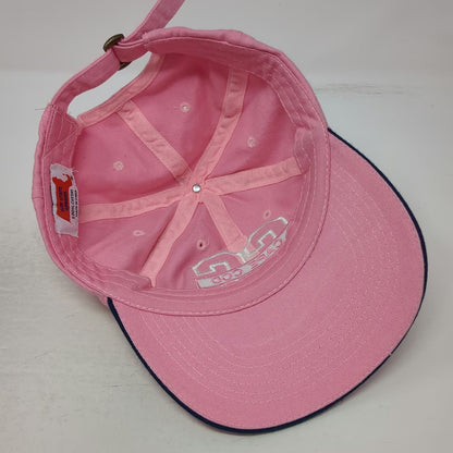 Bay State Apparel Baseball Cap Pink Blue One Size Cape Cod CC Embroidered Hat