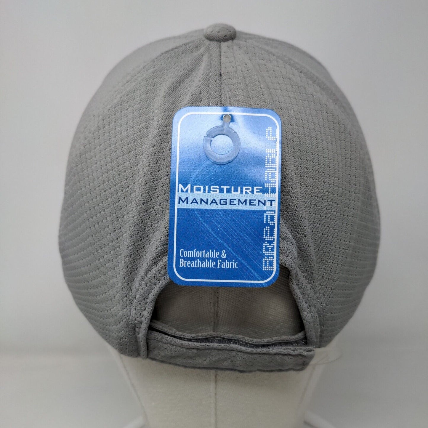Disney Voluntears Strapback Hat Gray OSFA Adjustable Embroidered W/Tags