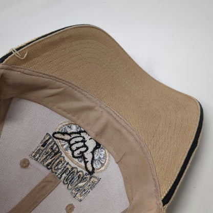 Magic Caps Maui Hawaii Hang Loose Shaka Hand Brown Baseball Cap One Size Hat