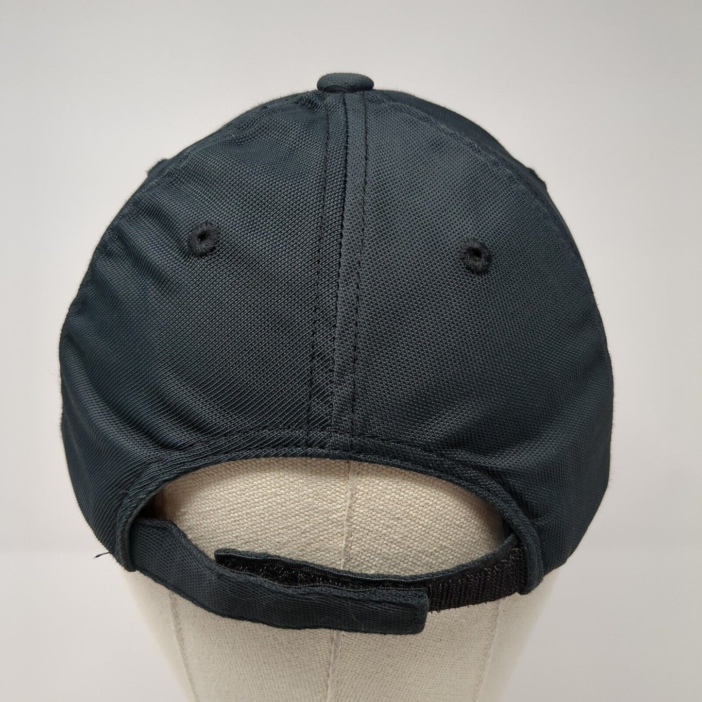 The Cove Strapback Hat Black One Size Adjustable 6 Panel Sport-Tek