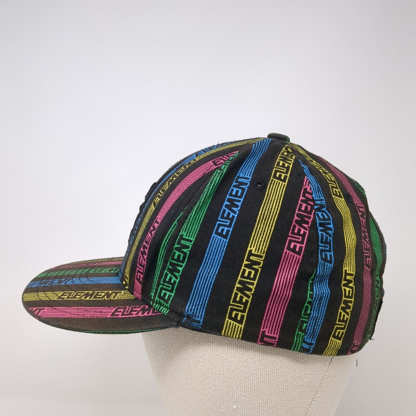 The Official Element Crowns Fitted Hat Multicolor S/M Embroidered Flexfit