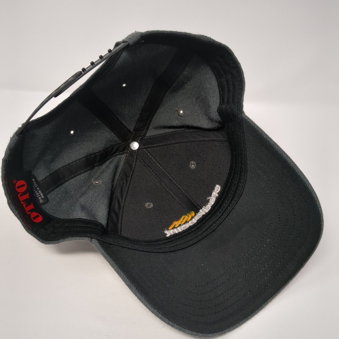 Cradlepoint Snapback Hat Gray One Size Adjustable Embroidered Otto