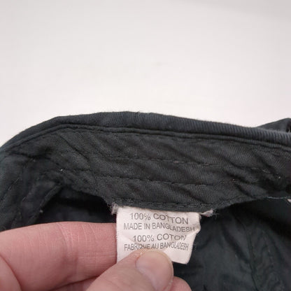 Kretschmar Strapback Hat Black One Size Adjustable Embroidered 6 Panel