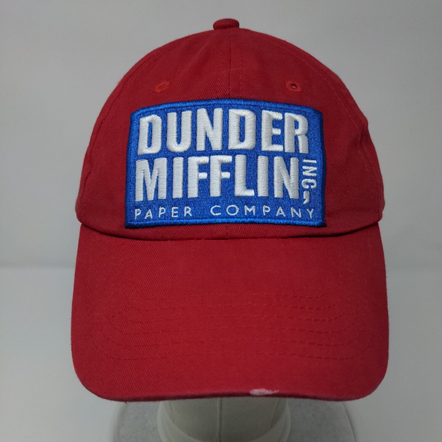 Dunder Mfflin Inc Paper Company Slideback Hat Red One Size Adjustable Funko