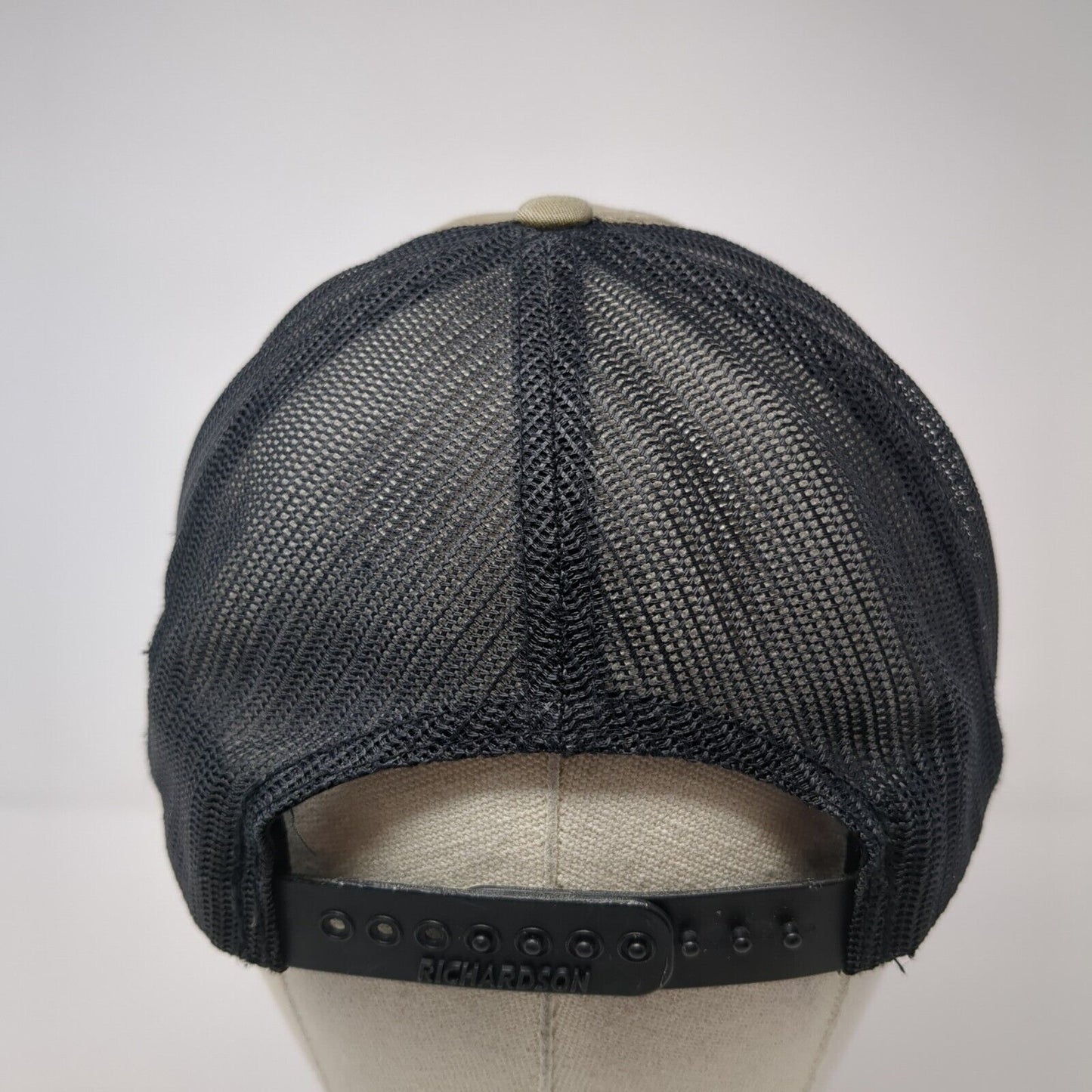 Rocky Mountain Jet Snapback Trucker Hat Brown One Size Mesh Back Outdoor