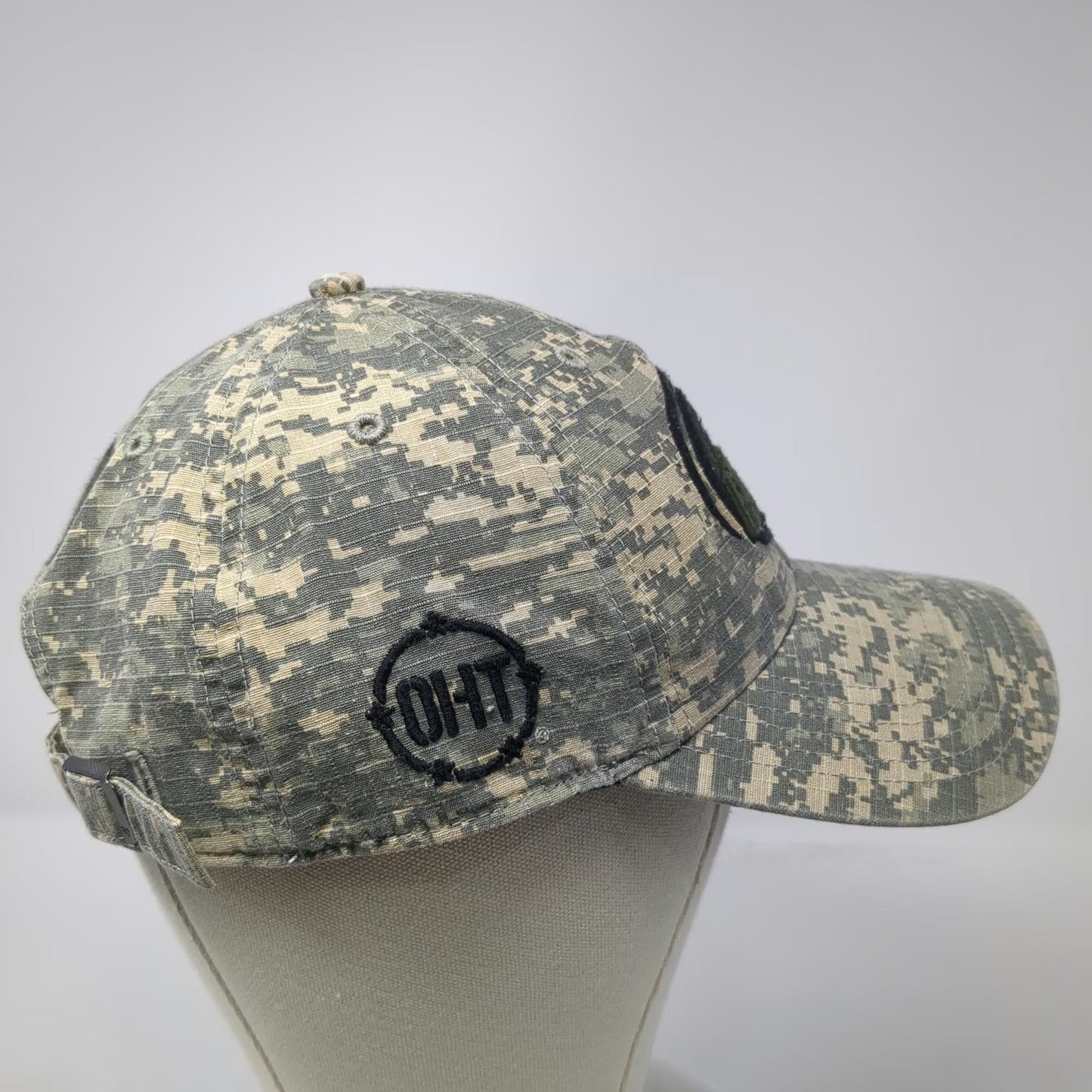 '47 Dover Green Wave Baseball Cap Gray Green One Size OHT Camo Flag Cotton Hat