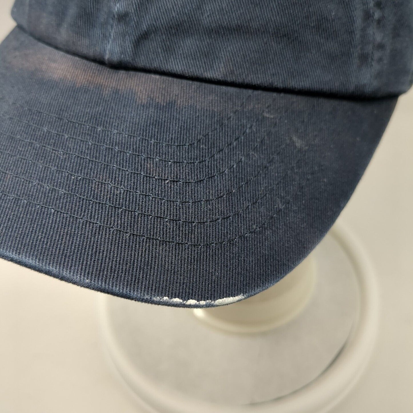 Prince & Fox Slideback Hat Blue One Size Solid Adjustable Embroidered
