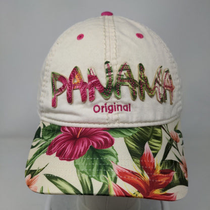 Panama Original Strapback Hat Multi One Size Floral Hawaiian Robin Ruth