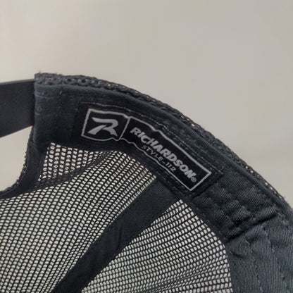 Agriliance Snapback Mesh Back Trucker Hat Black One Size Richardson