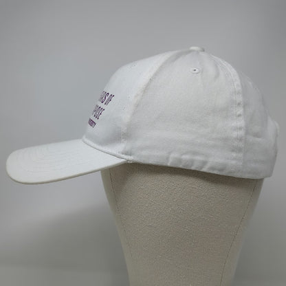 Direct Caps Snapback White One Size Hat 75 Years Purpose Grand Canyon University