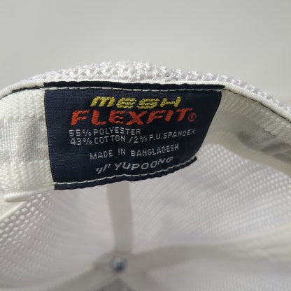 Flexfit Baseball Cap Black One Size Mesh Eric Marsh Foundation Firefighters Hat