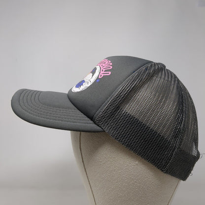 O'Neill Love Trip Snapback Trucker Hat Gray OSFA Mesh Back Adjustable