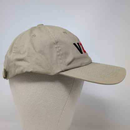 Verizon Wireless VZW Join In Baseball Cap Beige One Size Adjustable Strap Hat