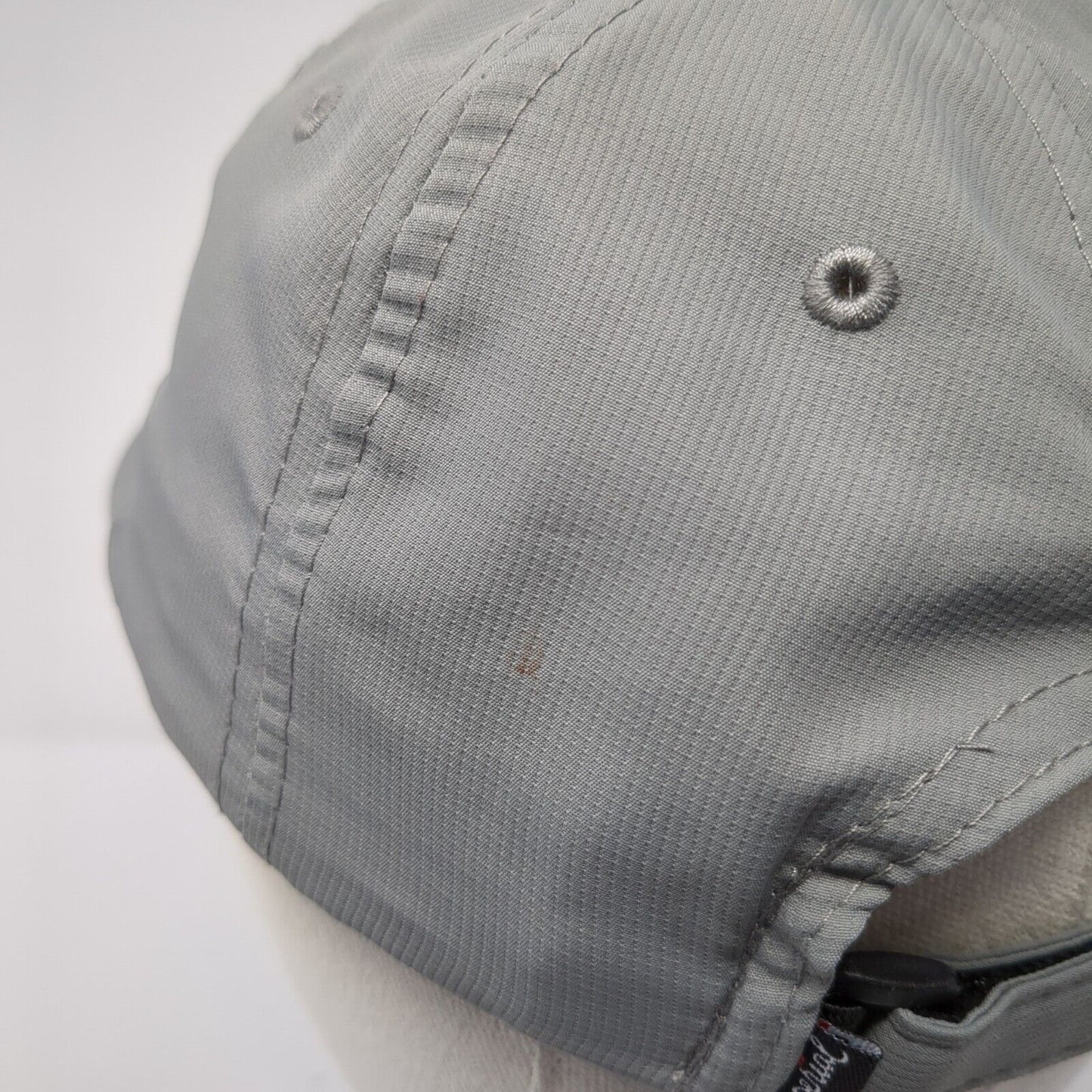 PAi Paramount Strapback Hat Gray One Size True Fit UPF 50+ Imperial