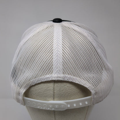 Boise River R&T Snapback Trucker Hat Black One Size Pacific Headwear