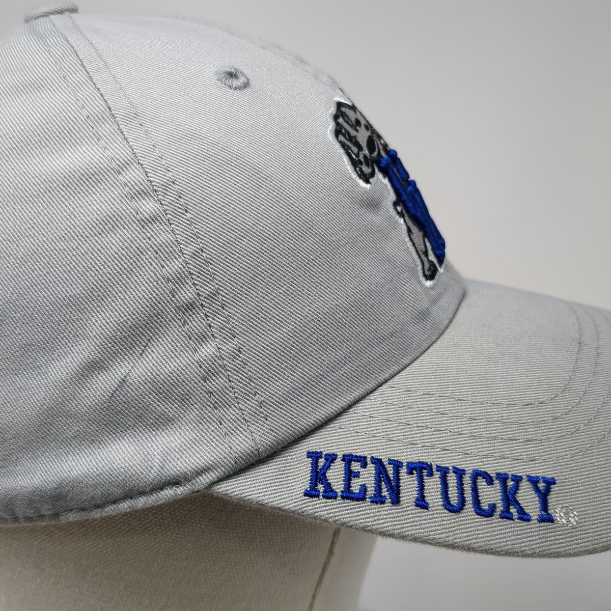 Kentucky Wildcats NCAA Russell Gray One Size Cap Slideback Embroidered Logo