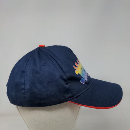Mickey Mouse Snapback Hat Blue OSFM Belong Believe Be Proud Disney Pride