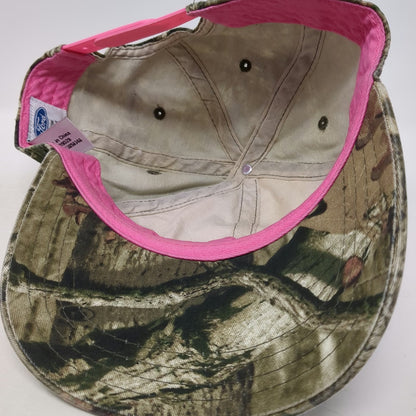 Ford Snapback Hat White Pink Green Brown One Size Camo Mossy Oak Breakup