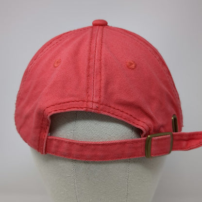 We People Pink Baseball Cap One Size Beach Life Patch Slideback Hat Flip Flops