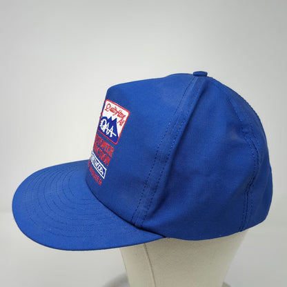 Louisville Mfg. Co. 5 Panel Blue One Size Hat Fleetwood 1991-92 Winner Snapback