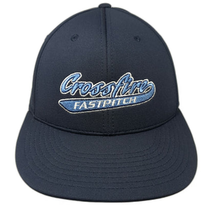 Richardson Baseball Cap Blue M Crossfire Fastpitch Flexfit PTS 20 Pulse Hat