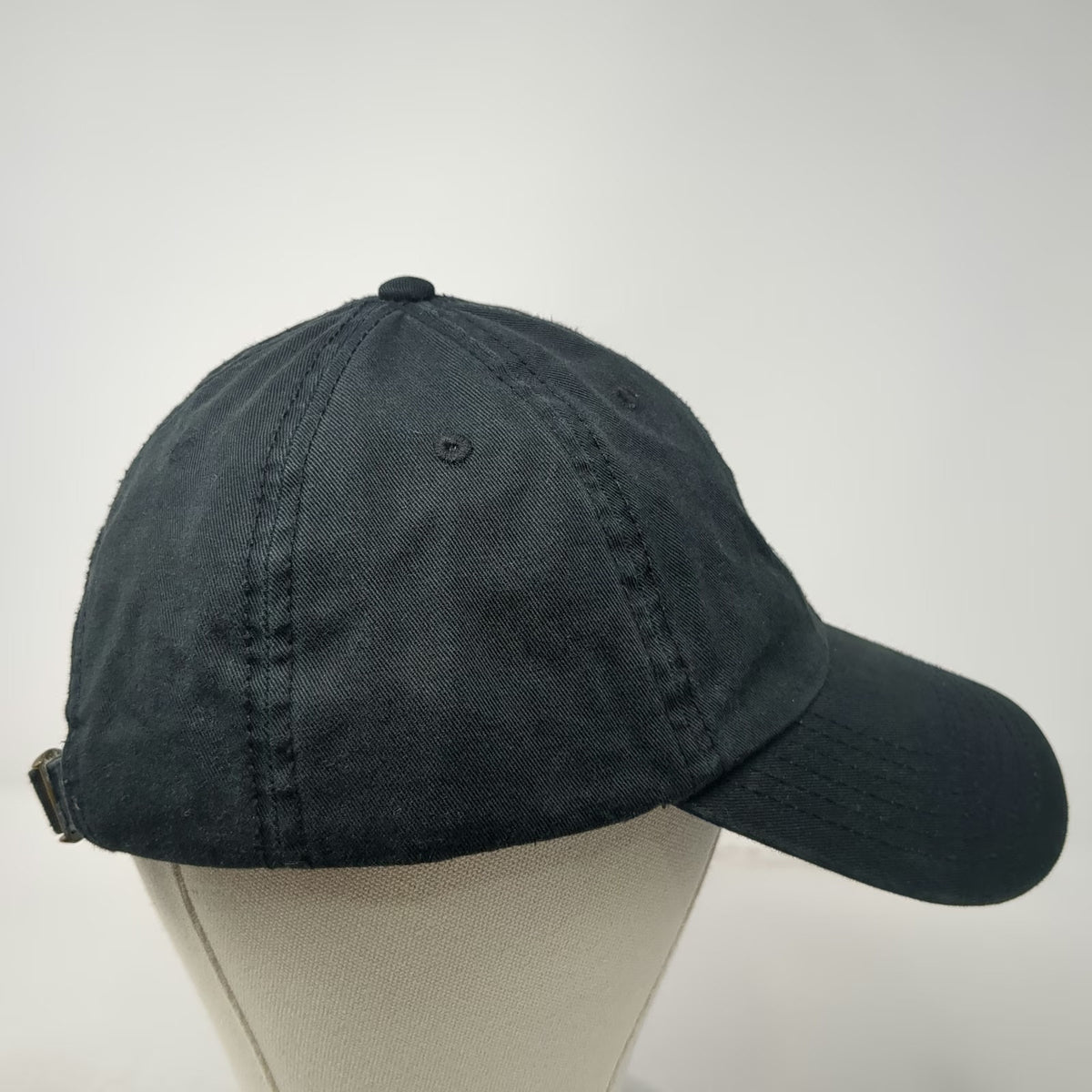 Otto Baseball Cap Black One Size 360 Vodka Embroidered Logo Slideback Hat