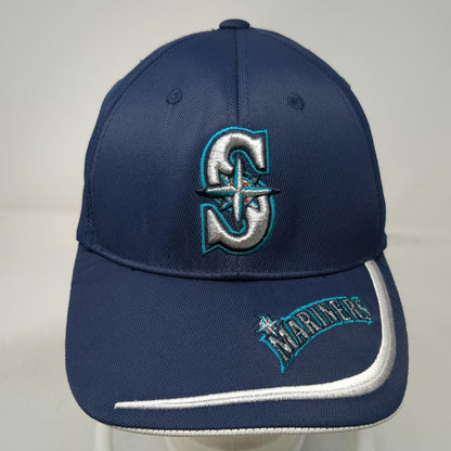 Seattle Mariners MLB Fan Favorite Baseball Cap Blue OSFM Strapback Embroidery