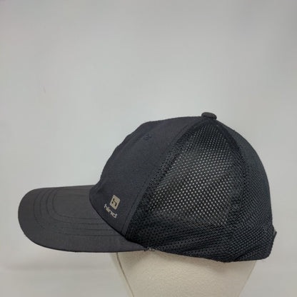 Hind Slideback Mesh Back Trucker Hat Black One Size Adjustable 6 Panel Running