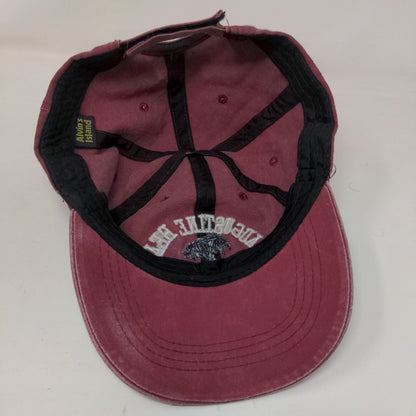 St. Augustine Beach Since 1565 Strapback Hat Red OS Adjustable Alvin's Island