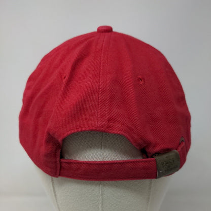 Port & Company Men's Slideback Hat Red Embroidered TBHBPA Horseshoe Logo