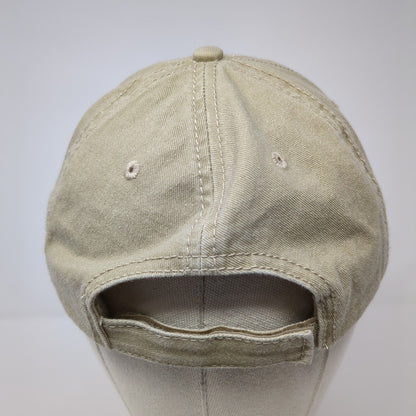 The Ocean Is Calling And I Must Go Acadia National Park Strapback Hat Tan OS