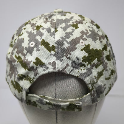 Imperial Baseball Cap Beige OS Yocha Dehe Golf Club Camo Hat Cache Creek Casino