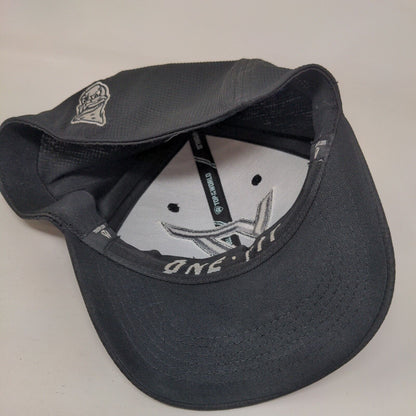 Virginia Tech Hokies Fitted Hat Black OSFA Embroidered Top Of The World