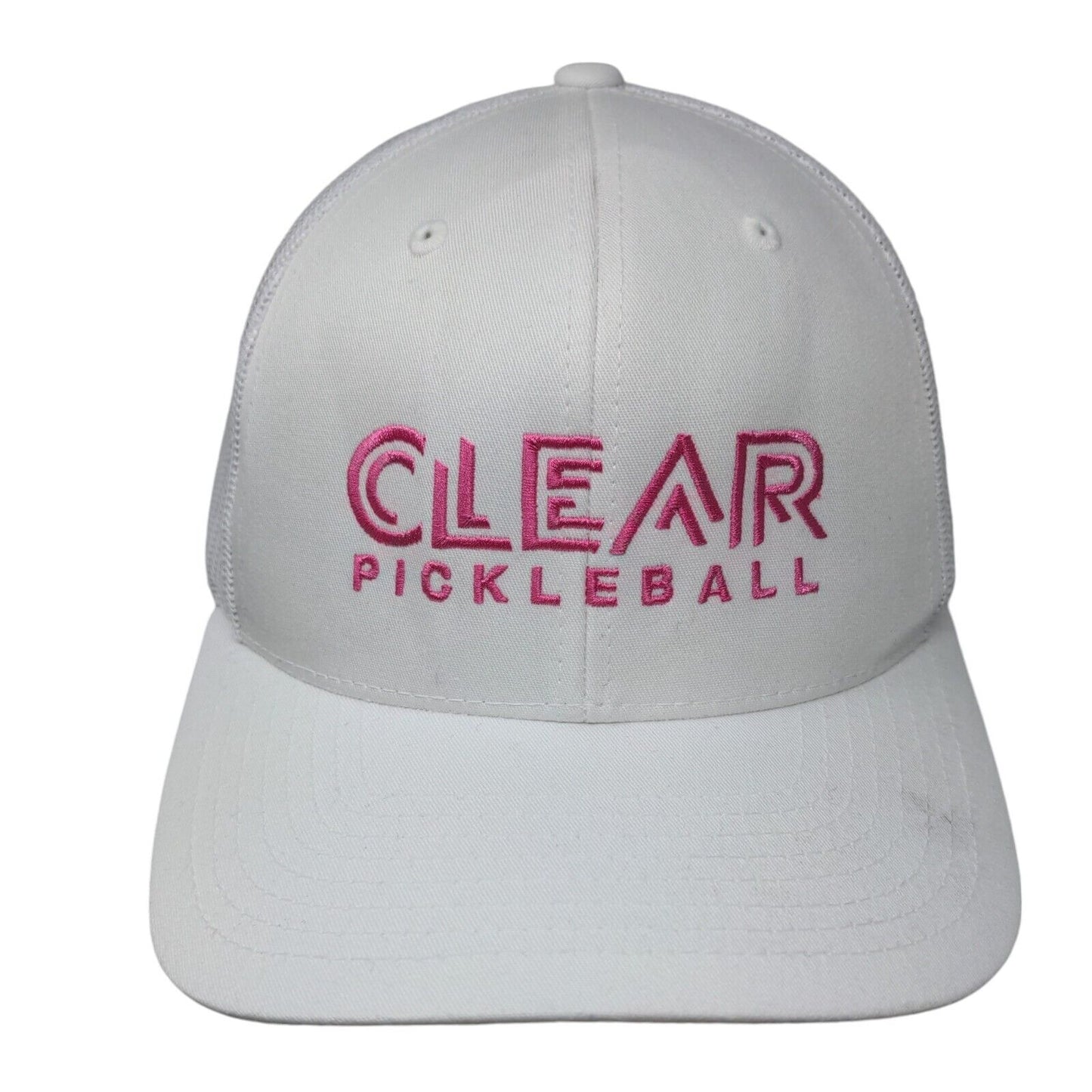 Clear Pickleball Snapback Trucker Hat White One Size The Classics Yupoong