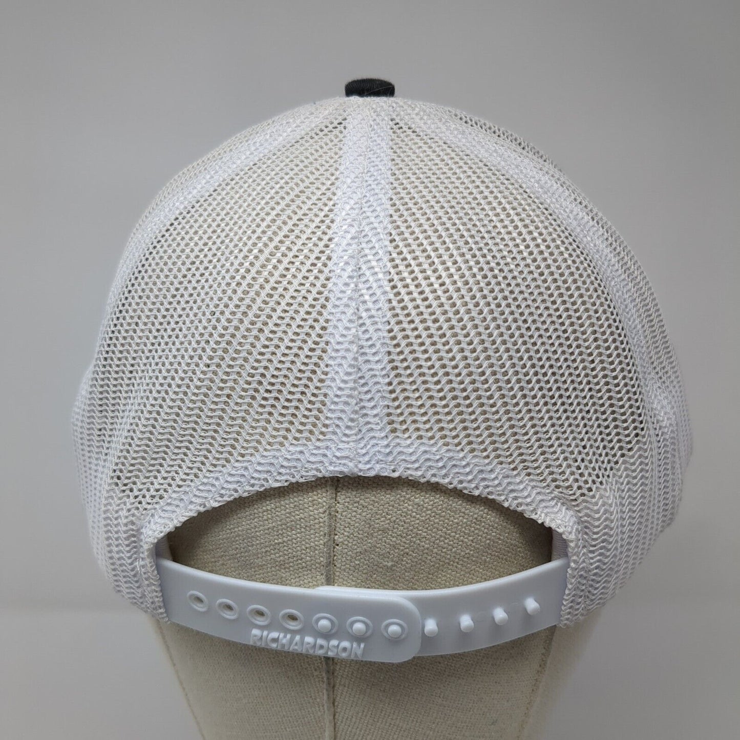 Sure Fit Auto Glass Snapback Trucker Hat Black One Size Mesh Back