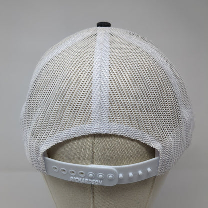 Sure Fit Auto Glass Snapback Trucker Hat Black One Size Mesh Back