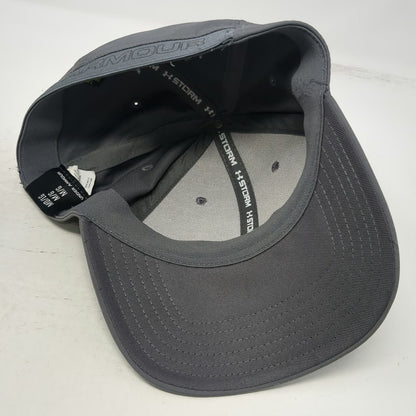 Under Armour Baseball Cap Gray L UA Storm Stretch Fit Performance Sport Hat