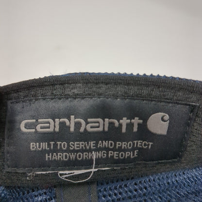CPC Snapback Trucker Hat Blue One Size Adjustable Embroidered Mesh Back Carhartt