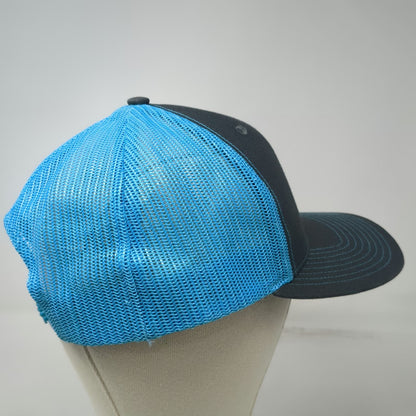 Richardson Trucker Hat Black Blue One Size Sandy McLeod Spurs Spikes Mesh Hat
