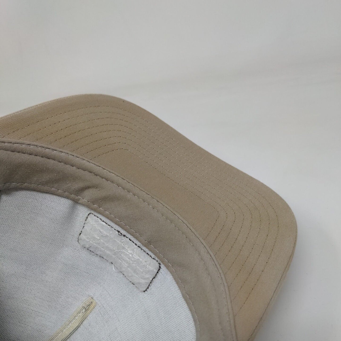 RVCA Snapback Hat Multi Mid Fit Leather Patch Colorblock Vent Holes
