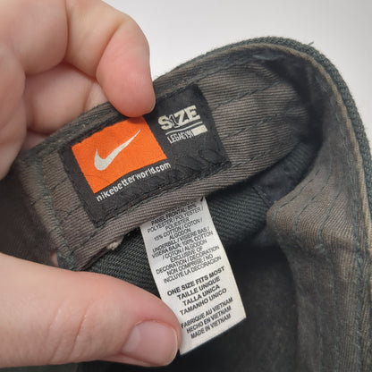 Nike Legacy91 Strapback Hat Gray One Size Adjustable Swoosh Embroidered