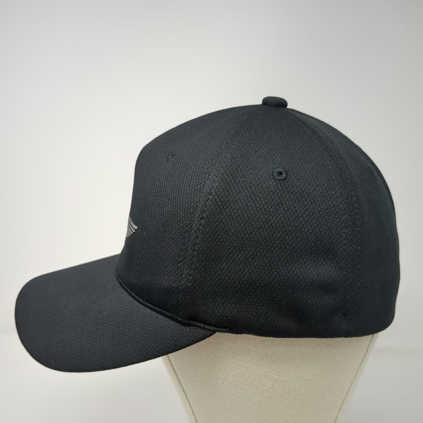 Bentley 5 Panel Black One Size Hat Flexfit Carbon Fiber Performance Polyester