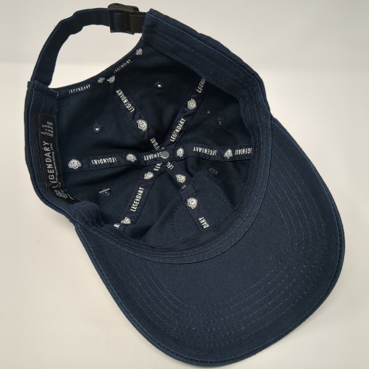BanBury Boomers Slideback Hat Blue One Size Adjustable Embroidered Legendary