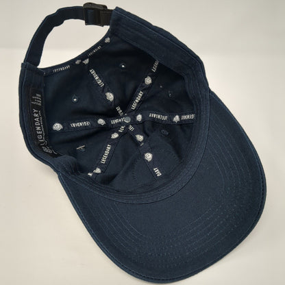 BanBury Boomers Slideback Hat Blue One Size Adjustable Embroidered Legendary