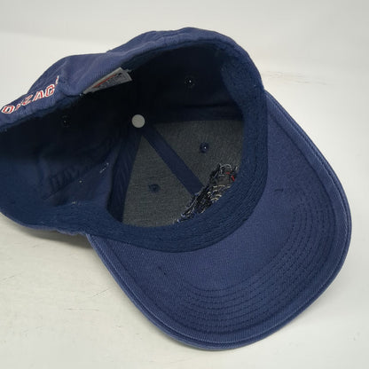 Nike Gonzaga Bulldogs NCAA Cap Blue One Size OSFM Swoosh Flex Stretch Fit Hat