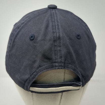 Port Authority Baseball Cap Blue One Size Metro Community Services Strapback Hat