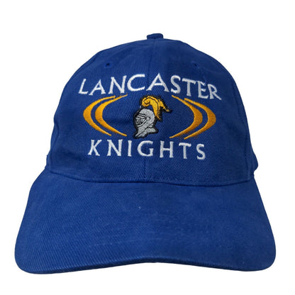 OC Sports Men's Slideback Hat Blue OSFA Embroidered Lancaster Knights Logo