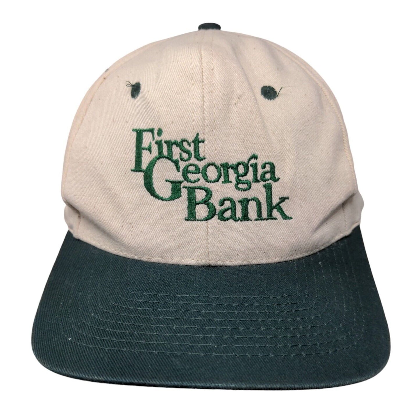 First Georgia Bank Snapback Hat Multicolor OSFA Adjustable Embroidered KC Caps