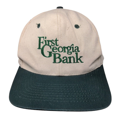 First Georgia Bank Snapback Hat Multicolor OSFA Adjustable Embroidered KC Caps