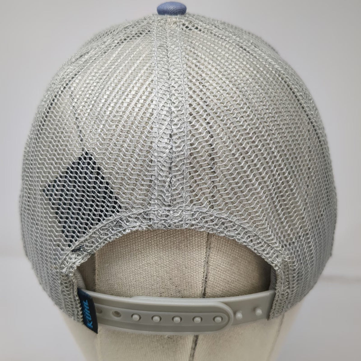 KÜHL Trucker Hat Blue One Size Mesh Back Snapback Off-Road Vehicle Patch Utah